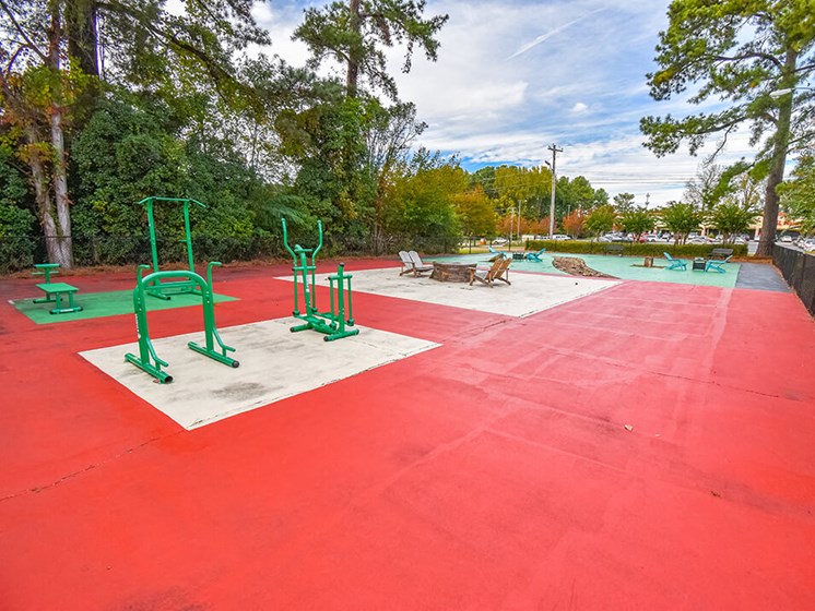 outdoor fitness center
